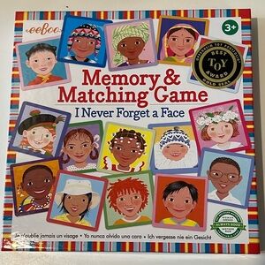 eeBoo Memory & Matching Game - I Never Forget a